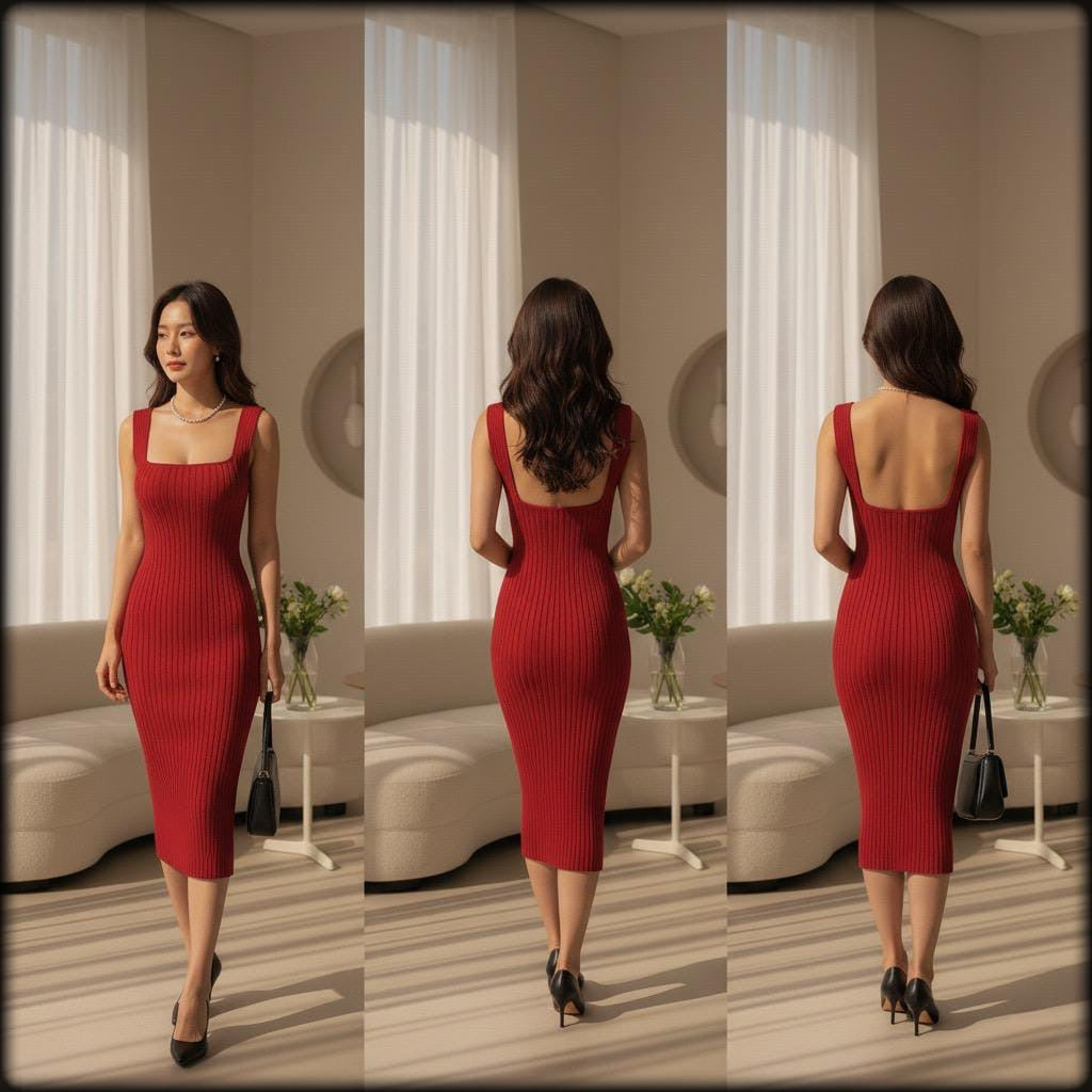 Red Bodycon Dress